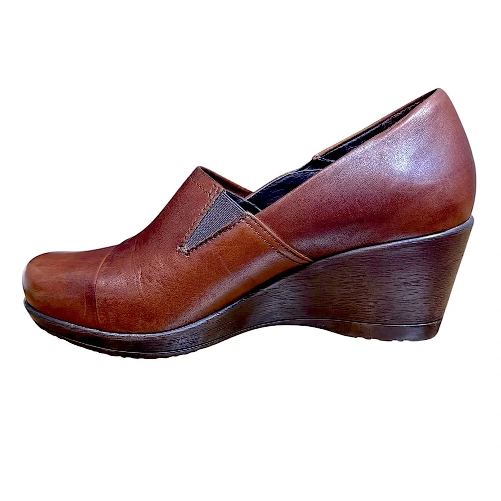 Dansko slip leather